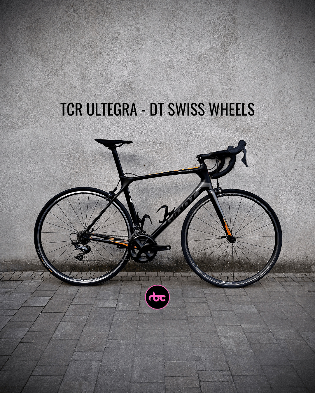 Giant Contend road bike hire in Krakow - reliable Shimano groupset. Giant Contend Elite